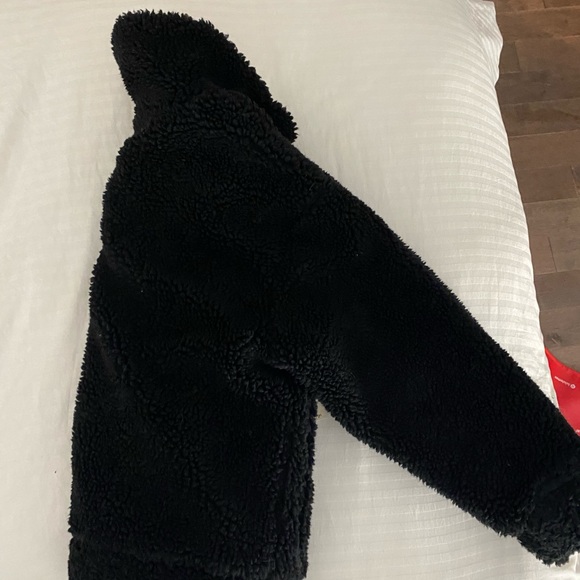 Black Pixie Sherpa Jacket - Picture 3 of 4